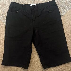 Children’s Place Black Girls Shorts